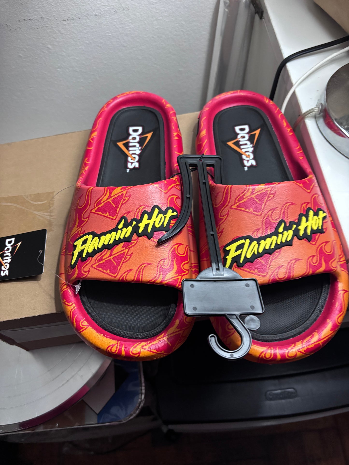 Flamin’ hot x Doritos slippers