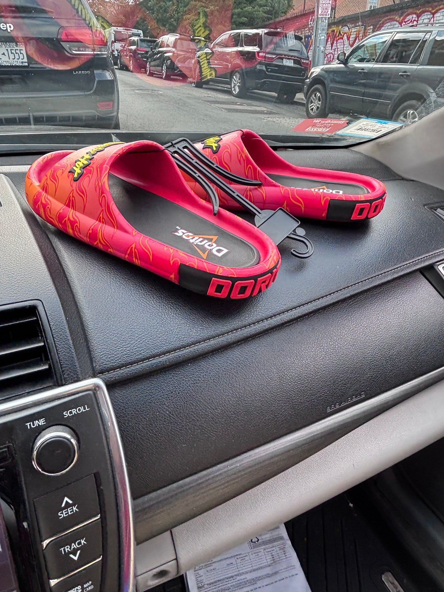 Flamin’ hot x Doritos slippers